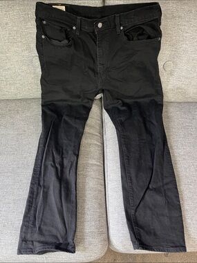Levi's Premium Men's Black Bootcut Jeans